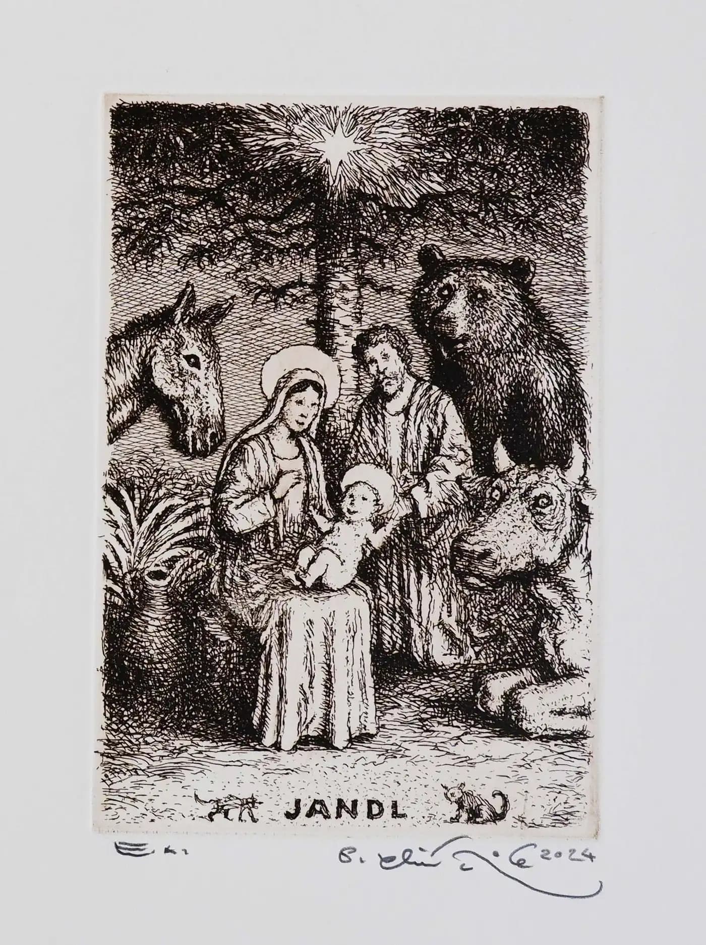 Jandl - Jasličky s medveďom