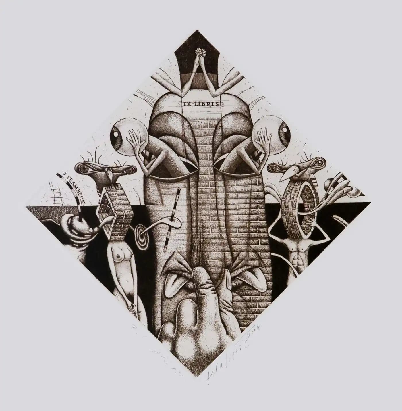 Exl. Libris J.Plambeck
